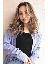 ブゾン(buZon)&nbsp;【buZon ブゾン】ハイトーンウェーブヘア