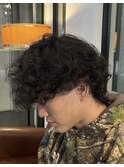 マレットヘア/メンズパーマ