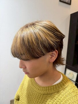 ヘアーワークス ボナ ウニクス店(HAIR WORKS bona) メンズカラースタイル２