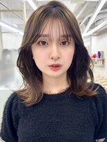 エジョン 三鷹店(Aejon) 三鷹レイヤーカット韓国コテ巻き風パーマ顔周り前髪カットボブ