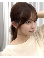 アマトウキョウスマートサロン(AMA TOKYO×Smart Salon)&nbsp;くびれミディアムレイヤー/顔まわりカット/美髪レイヤーカット