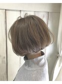 【AnFye.dueldo】ショートボブ × くすみ感カラー
