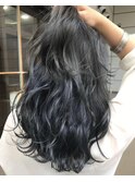 外国人風グラデーションカラー