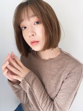 ノースイースト 登戸店(northeast) ミニボブ/ベージュ