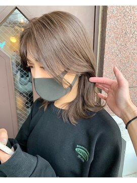 サロンドミルク 溝の口店(salon de MiLK) 20代/30代/40代/韓国/くびれヘア/柔らかくなれるベージュカラー