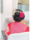 七五三ヘアセット・着付け 2