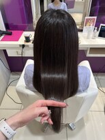 ハピネス 河原町店(Happiness)&nbsp;髪質改善 レイヤーカット ベージュ グレージュ 20代 30代 40代