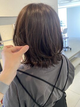 ユッカ 高槻茨木店(YUCCA) 【 YUCCA 】大人可愛い20代30代40代外ハネ/グレージュ