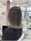 【WiLL 山口】グレージュ グラデーションカラー