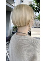 シェル 吉祥寺(shell)&nbsp;グレージュカラー/ボブウルフ/黒髪/ココアベージュ