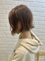 デイジー インデックスヘア 大島店(DAISY index hair)&nbsp;★大人かわいいカーキグレージュ 外ハネボブ パーマボブ