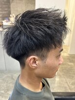 ニアウ 伊勢崎連取店(Niau)&nbsp;メンズマッシュパーマツイストスパイラルパーマ波巻きパーマ