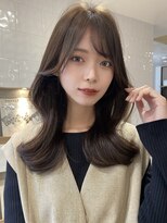 フォンズ(FONS)&nbsp;大人可愛い憧れ韓国くびれヘア/顔まわりカットレイヤーカット