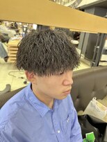 ゼスト 吉祥寺店(ZEST)&nbsp;【パーマ男子必見】強めツイストスパイラル　吉祥寺/島田優斗