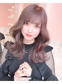 【 LOUIS 】ブリーチなしで叶う チョコレートピンク