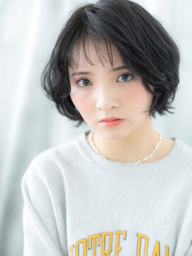 ドクターズサロン LAB 小山店 レトロガーリー♪アッシュブラックマニッシュl小山20代30代40代