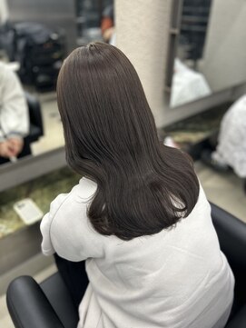 ペレ 栄店(PELE) ブリーチなしダブルカラー/美髪/ピンクブラウン/栄