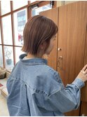 オレンジベージュ/ボブ