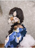 サイド編み下ろし