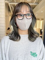 アルバム 渋谷パルコ(ALBUM)&nbsp;レイヤーカットオリーブベージュカーキベージュ_ba430223