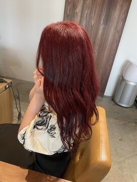 クラン バイ ナチュラル(clan by Natural) レッドカラー/ピンクレッド インスタ @seiji_1027_