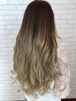 ビスイル 秋葉原店(Vis ill)&nbsp;ブラウンベージュ透明感グラデーションカラー