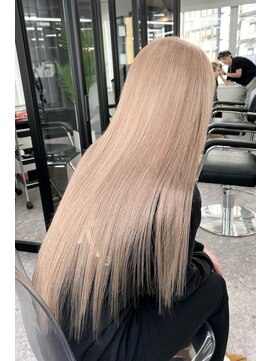 ランズ(LANDS) ミルクティーカラー　シールエクステ80本【韓国ヘア 大阪 梅田】