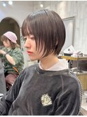 【畑中正敏】愛されショートボブ艶髪/似合わせカット