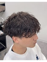 ブライト(BRIGHT)&nbsp;マッシュ波巻きスパイラルパーマ