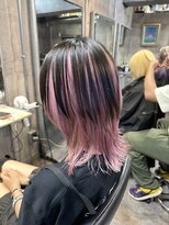 ジンクス(ZYNX)&nbsp;ウルフカット×アンブレラカラー