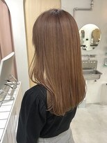ヘアー アイス カンナ(HAIR ICI Canna)&nbsp;＊ツヤ髪＊透明感ベージュで叶える美髪セミロング