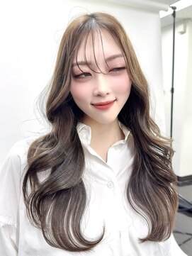 アースオーセンティック 大分下郡店(EARTH Authentic) デザインカラー/レイヤーカット/韓国ヘア大分/森町/下郡