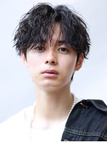 アンサー 渋谷(ANSWER)&nbsp;シャドウパーマ波巻きツイスパセンターパート