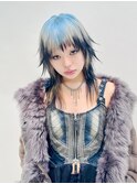 ハイトーンデザインシャギースタイル