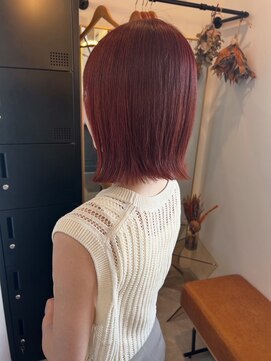 ペス メロウ(Pess mellow) ルビーカラー×外ハネボブ