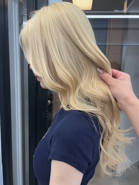 ソソ(soso) くびれヘア/アプリコットオレンジ/夏のヘアアレンジ/横浜