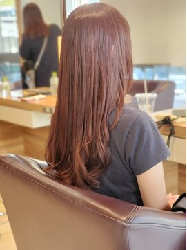 フロア(FLOOR) ロング×レイヤー×ナチュラルブラウン