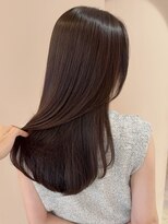 レジナヴィータ 栄(Reginavita)&nbsp;チョコレートブラウン 艶髪 ストレート ワンカール 髪質改善