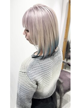 フラワーズペタルバイスミカ(Flowers petal by sumika) ホワイトカラー×グラデーション