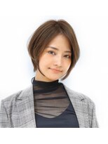 ソレイユ(Soleil)&nbsp;ショートボブ/アッシュ/20代/30代/40代/オフィス/くびれ/小顔