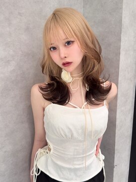 ロンドローズ 名古屋(Lond damaskRose) Lond  damaskRoseブリーチ ダブルカラー トリートメント