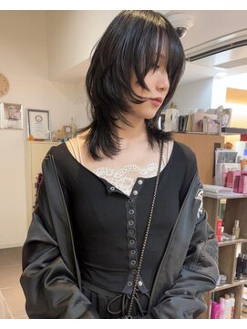 ニューヨークニューヨーク 桂店(NYNY) シャギーレイヤーマッシュウルフ