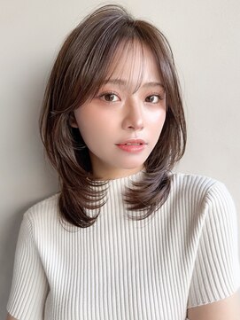 リヤン 表参道(lyann) 外ハネボブ美髪大人可愛い薄めバング20代30代40代◎うるツヤ