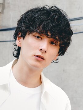 フィフスパーク(fifth PARK) 渋谷波巻きスパイラルサーフカールゆるめ波巻きビジネス2wayヘア
