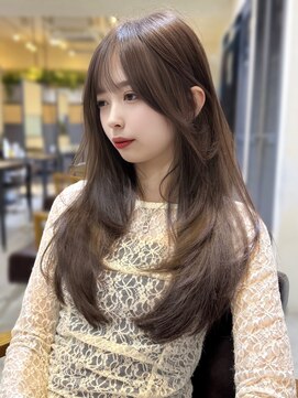 コート 表参道(Cote) 美髪レイヤーカット／くびれ巻き髪/ベージュカラー