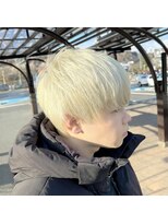 アンドサロン 仙台(& salon)&nbsp;ブロンドマッシュウルフ