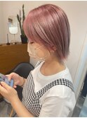 ペールピンク／ブリーチ／川崎