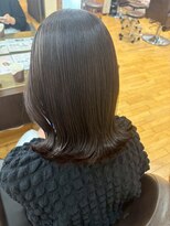 ヴァンカウンシル 清須店(VANCOUNCIL)&nbsp;夏に合う立体感ある透明感カラー するんとした髪質改善ケア#4