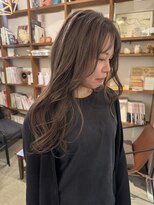 バローチェ 大阪 堀江(Barouche) 【Barouche/中島綾子】 ロングヘア オリーブグレージュ 堀江