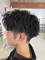 アール 滝ノ水店(#arl) ツーブロックスパイラルパーマ波巻きパーマ